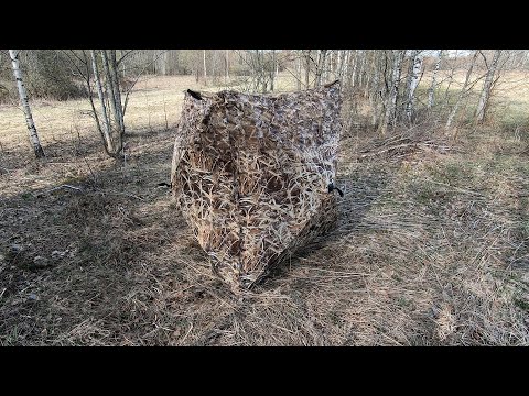 Видео: 3D – скрадок для охоты на гуся | Детальный обзор