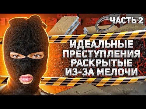 Видео: Идеальные преступления, раскрытые из-за мелочи. Часть 2