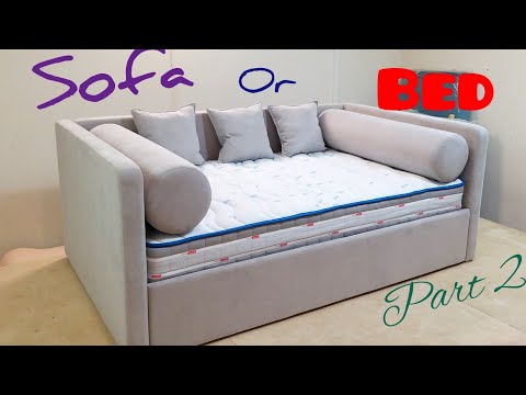 Видео: Изготовление дивана-кровати | 2 часть