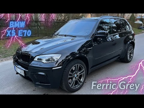 Видео: BMW X5 Е70. Покрасил диски в Ферис Грей ;) Обнаружил поломку рейлинга..