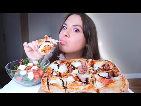 Видео: МУКБАНГ пицца Психолог мой неудачный опыт mukbang pizza not asmr