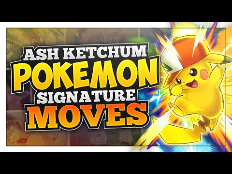 Видео: ФИРМЕННЫЕ ПРИЕМЫ покемонов Эша Кетчума