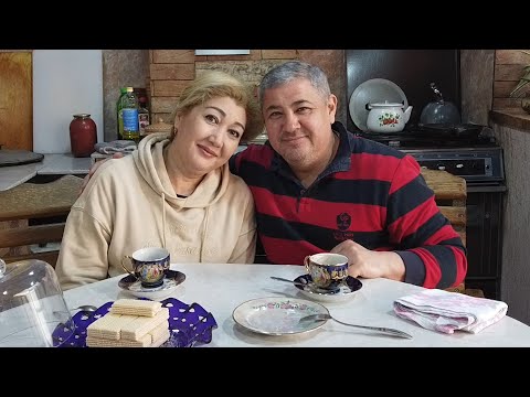 Видео: Ууррраа! Алтинчик 💑выздоровела! Готовлю для неё 🥩мясо! А она лепит🥟 вареники!