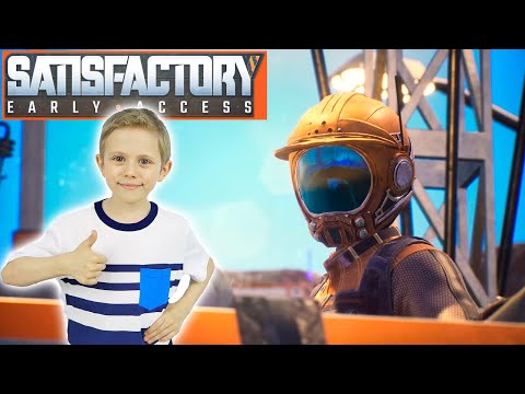Видео: Satisfactory игра про выживание - Стратегический строительный симулятор с открытым миром
