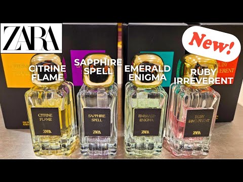 Видео: *НОВАЯ* КОЛЛЕКЦИЯ ZARA MINERALOGY | Цитриновое пламя, Рубиновый дерзкий, Изумрудная загадка и Сап...