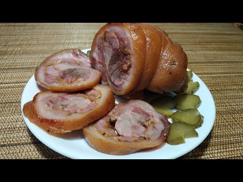 Видео: Приготовление вкуснейшей свиной рульки. Превосходное мясо под любой гарнир. Вьетнамская кухня.