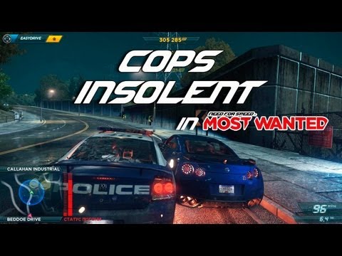 Видео: Копы в NFS: Most Wanted 2012 на 6-ом уровне погони! / Cops in Most Wanted 2012