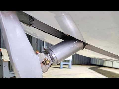 Видео: Экспериментальная модификация шасси самолёта | Испытательный полёт Cozy MKIV