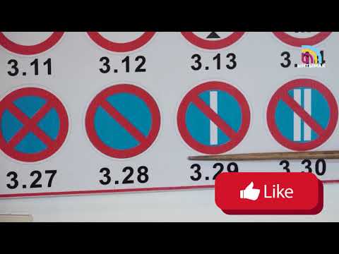 Видео: Кызыл менен белгиленген жол белгилерин билип алыңыз | #Ынтымак