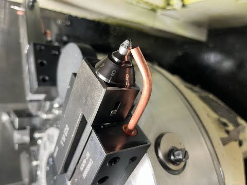 Видео: И снова алмазный выглаживатель на ЧПУ.