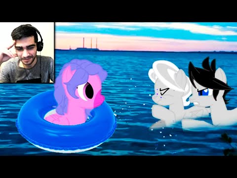 Видео: ОНО ВЫЛЕЗЛО ИЗ ВОДЫ / ПОНИ СТРАШИЛКА / РЕАКЦИЯ