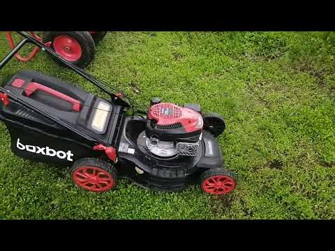 Видео: Газонокосилка бензиновая Boxbot от Яндекс!