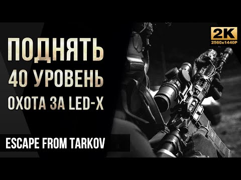 Видео: Поднять 40 уровень и охота за Led-X • Escape from Tarkov №31 [2K]