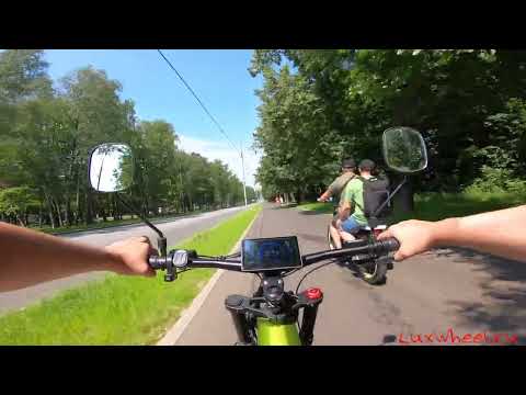 Видео: ВДВОЕМ НА YOKAMURA DYNA - Тест максимальной дальности пробега на одном заряде.