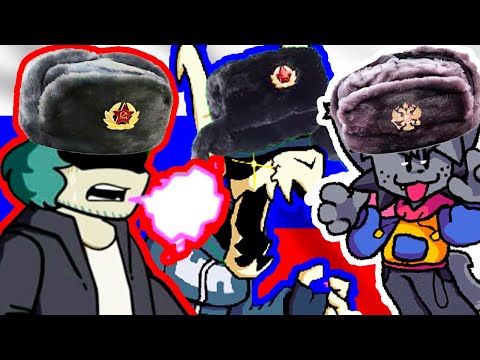 Видео: ГАРСЕЛЛО, ТАБИ И КАПИ ПО - РУССКИ ! - Friday Night Funkin' Logic Реакция