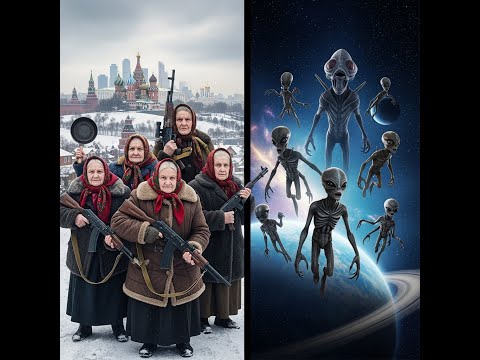 Видео: фильм бабушки против инопланетянинов (первый фильм от нейросети  sora 2)