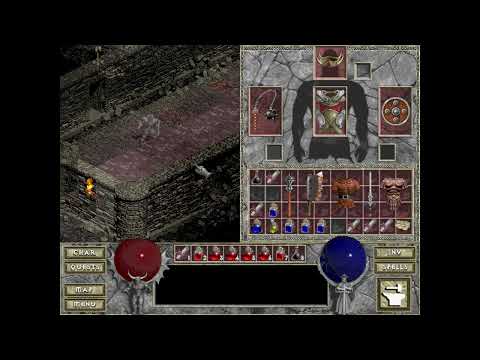 Видео: DIABLO HELLFIRE - WARRIOR-NORMAL MODE - FULL PLAYTHROUGH - ПРОХОЖДЕНИЕ - PART (ЧАСТЬ) #2 - NO DEATHS