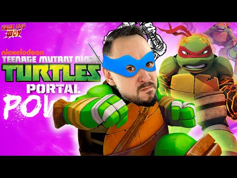 Видео: ПАПА РОБ И ЧЕРЕПАШКИ-НИНДЗЯ СИЛА ПОРТАЛОВ - ВСЕ ИГРЫ НА ПАПА РОБ ШОУ!
