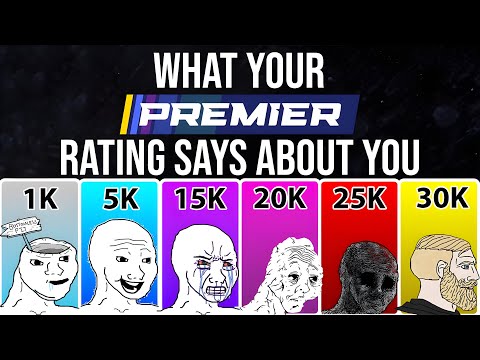 Видео: Что говорит о вас ваш рейтинг Counter-Strike PREMIER