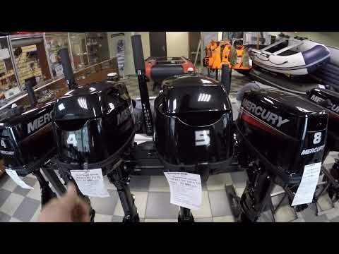 Видео: Лодочные моторы Меркури