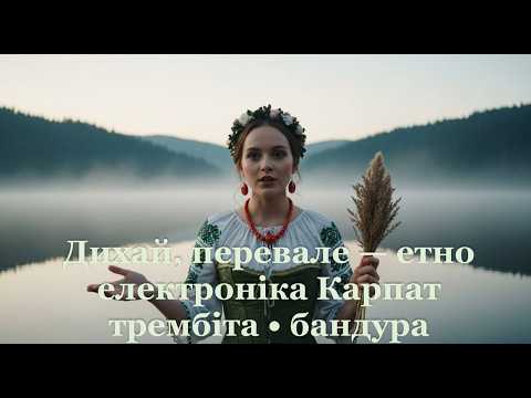 Видео: Дихай, перевале — етно електроніка Карпат трембіта • бандура