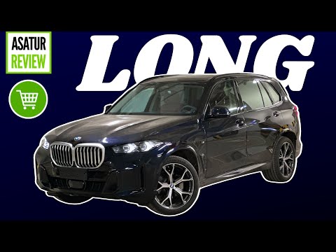 Видео: Детальный Обзор Китайского удлиненного BMW X5 30L G18 Carbon Black 2024 Параллельный импорт из Китая