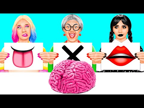 Видео: Откуси Лизни или Ничего Челлендж | Сумасшедший Челлендж от BaRaDa Challenge