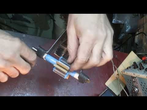 Видео: Китайская полировка, перемотка якоря.