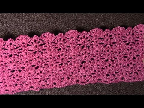 Видео: Симпатичный плотно ажурный узор