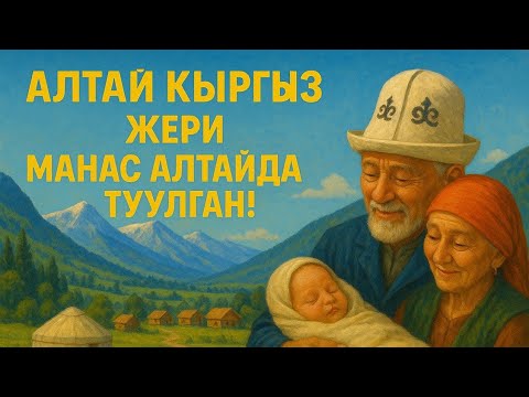 Видео: Манас. 3-көрсөтүү. АЛТАЙ жеринде Манастын төрөлүшү.