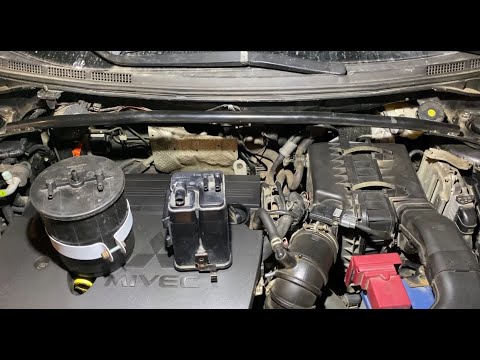 Видео: Замена Адсорбера в Митсубиши Лансер 10 / распилил адсорбер - что там внутри?!