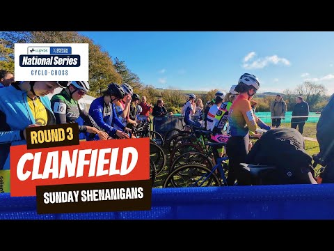 Видео: Воскресные шалости на 3-м этапе серии Lloyds British Cycling National Trophy — Клэнфилд