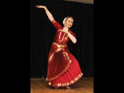 Видео: Бхаратанатьям - Indian classical dance - Javali Madhava Mamava