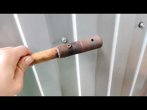 Видео: Долой рога! Выжигание рогов козлятам//Самодельный каутер