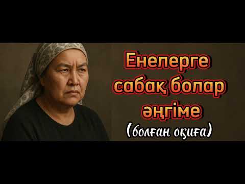 Видео: Енелерге сабақ болар әңгіме. Өмірден алынған оқиға