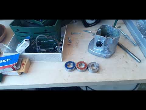 Видео: Замена подшипников в Bosch PBD 40