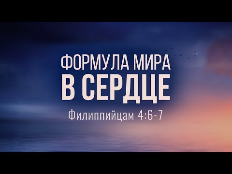 Видео: Формула мира в сердце (Андрей Резуненко)