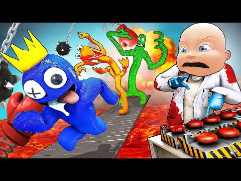 Видео: Кемпірқосақ достарға Бала сынақ қойды!