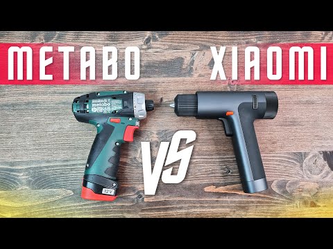 Видео: ЛУЧШИЙ ШУРУПОВЁРТ 🔥 Электрическая дрель Xiaomi Mijia 3N vs METABO POWERMAXX BS x2 УДИВИТЕЛЬНОЕ ЗДЕСЬ