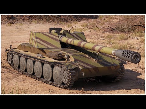 Видео: Rhm.-Borsig Waffenträger • ЗЛОЙ БОРЩ • WoT Gameplay