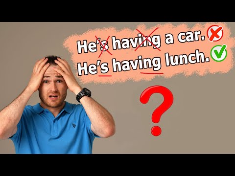 Видео: Когда "have", а когда "having"? Фразы-исключения с глаголом "to have"