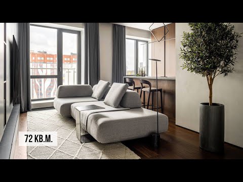 Видео: Эта квартира не имеет себе равных! Обзор шикарной квартиры для семьи 72 кв.м. Дизайн интерьера 2024