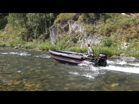 Видео: Идём на водомёте вверх по реке Бухтарма