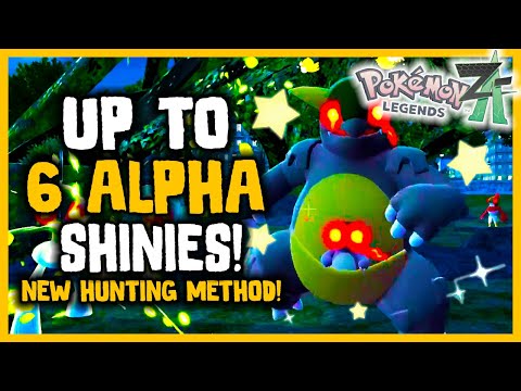 Видео: НОВЫЙ МЕТОД! Shiny Hunt: 6 покемонов ALPHA за раз – Pokémon Legends Z-A 💎🔥