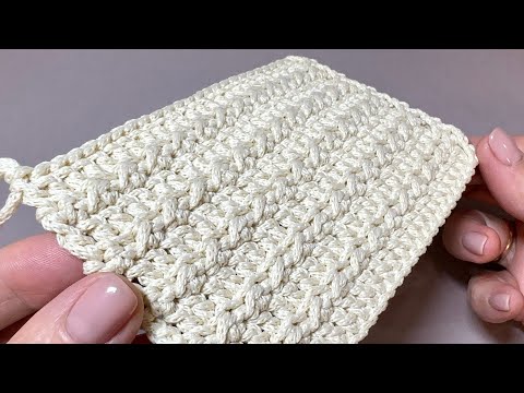 Видео: Милый узор и очень простой 🤗 Вязание крючком.