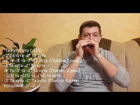 Видео: Сложный блюзовый рифф для губной гармошки Урок №39.Blues riff for the harmonica Lesson №39