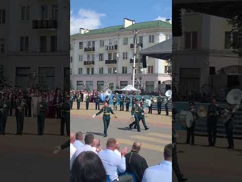 Видео: День города Бреста 2023. Парад оркестров.