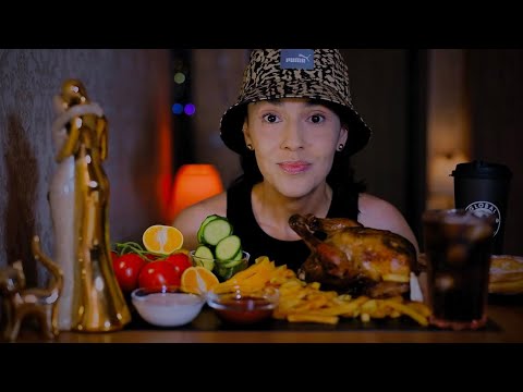 Видео: МУКБАНГ / КУРИЦА ГРИЛЬ 🍗 / Свидания 🦄💐🙅‍♀️