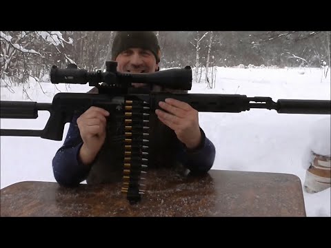 Видео: Карабин Тигр 7.62х54 в ВСС Винторез || Тигр тише Винтореза !!