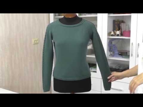 Видео: Джемпер на вязальной машине . Часть 1